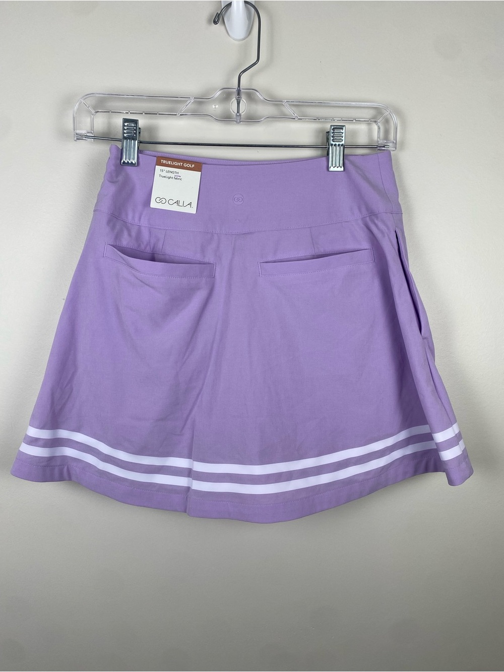 NWT Calia Women's TrueLight 15" Golf Skort size 0 - Picture 4 of 8